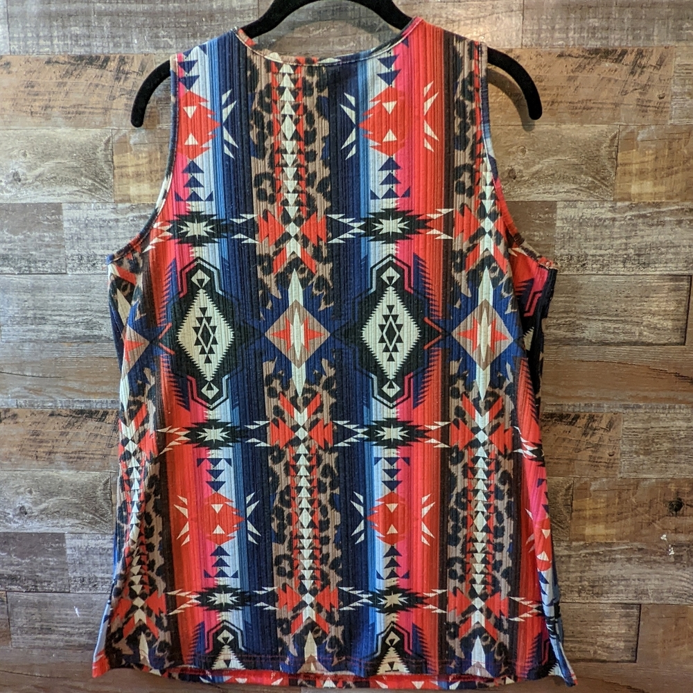 Crazy Train Aztec Tank - Picture 8 of 13
